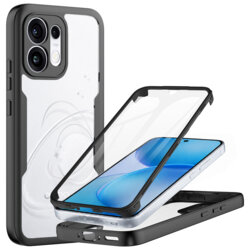 Husa 360° Oppo Reno16 Pro Techsuit ColorVerse, negru