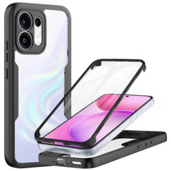 Husa 360° Oppo Reno16 Techsuit ColorVerse, negru