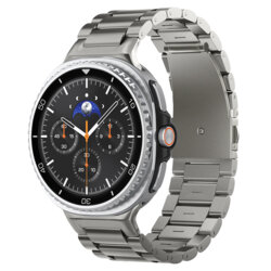 Curea Samsung Galaxy Watch9 44mm Spigen Modern Fit, titan natural