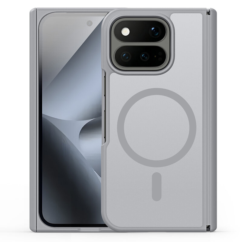 Husa Google Pixel 11 Pro Fold Dux Ducis Yind MagSafe Series, gri