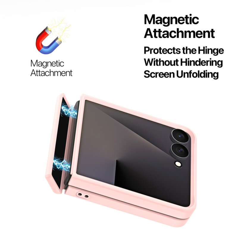 Husa Samsung Galaxy Z Flip8 Dux Ducis Yind MagSafe Series, negru