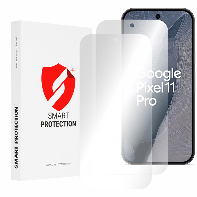 [Pachet 2x] Folie regenerabila premium Google Pixel 11 Pro Smart Protection Classic, transparenta