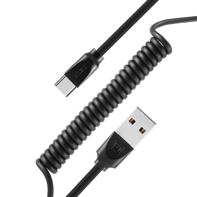 Cablu de date Type-C Remax RC-117a 1M 2.4A - Negru