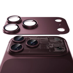 Folie sticla camera iPhone 18 Pro ESR Armorite Pro, bordo