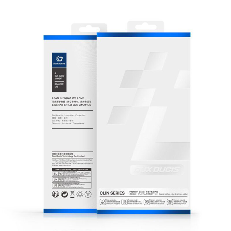 Husa Samsung Galaxy Z Fold8 Dux Ducis Clin Magnetic Series, transparenta