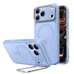 Husa iPhone 17 Pro Max ESR Classic Hybrid HaloLock Kickstand, bleu