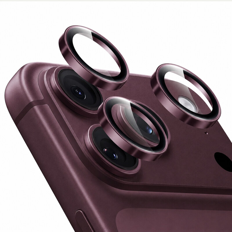 Folie sticla camera iPhone 18 Pro Max ESR Armorite Camera Lens Protectors, bordo