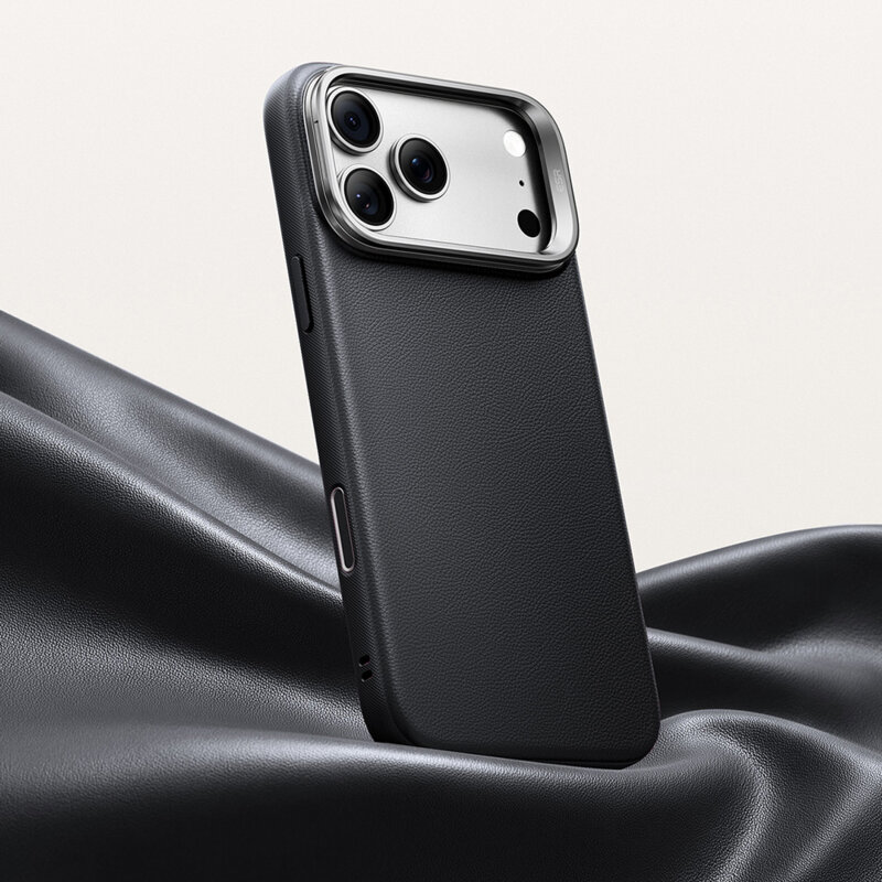 Husa iPhone 17 Pro Max ESR Atelier Magnetic Kickstand, negru