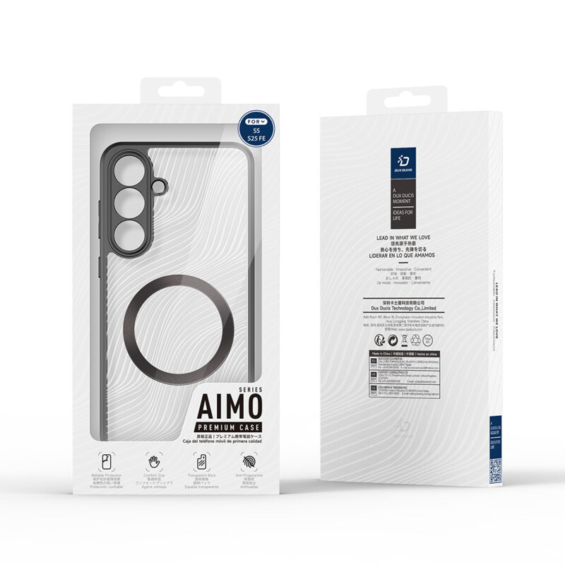 Husa Samsung Galaxy S25 FE Dux Ducis Aimo MagSafe, negru