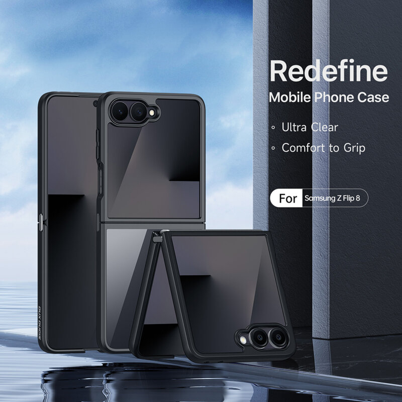 Husa Samsung Galaxy Z Flip8 Dux Ducis Aimo, negru
