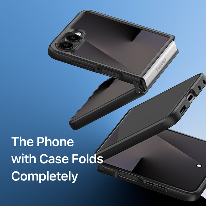 Husa Samsung Galaxy Z Flip8 Dux Ducis Aimo, negru