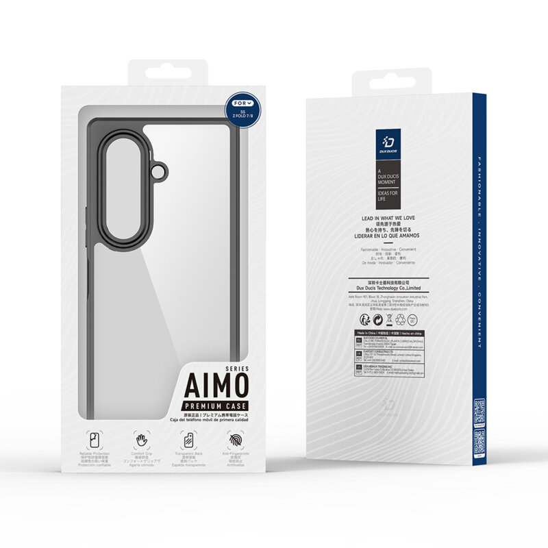Husa Samsung Galaxy Z Fold8 Ultra Dux Ducis Aimo, negru