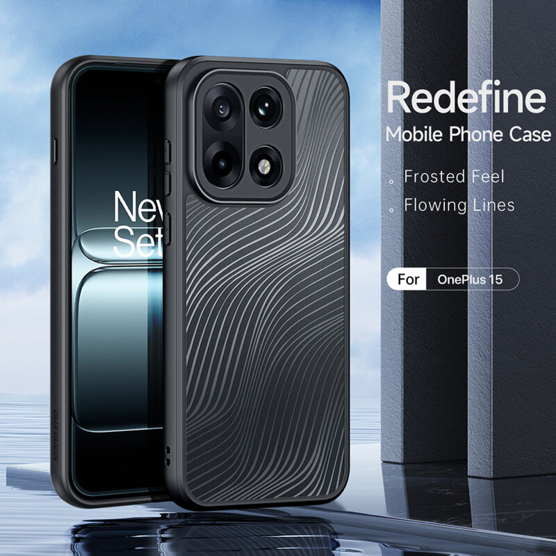 Husa OnePlus 15 Dux Ducis Aimo, negru