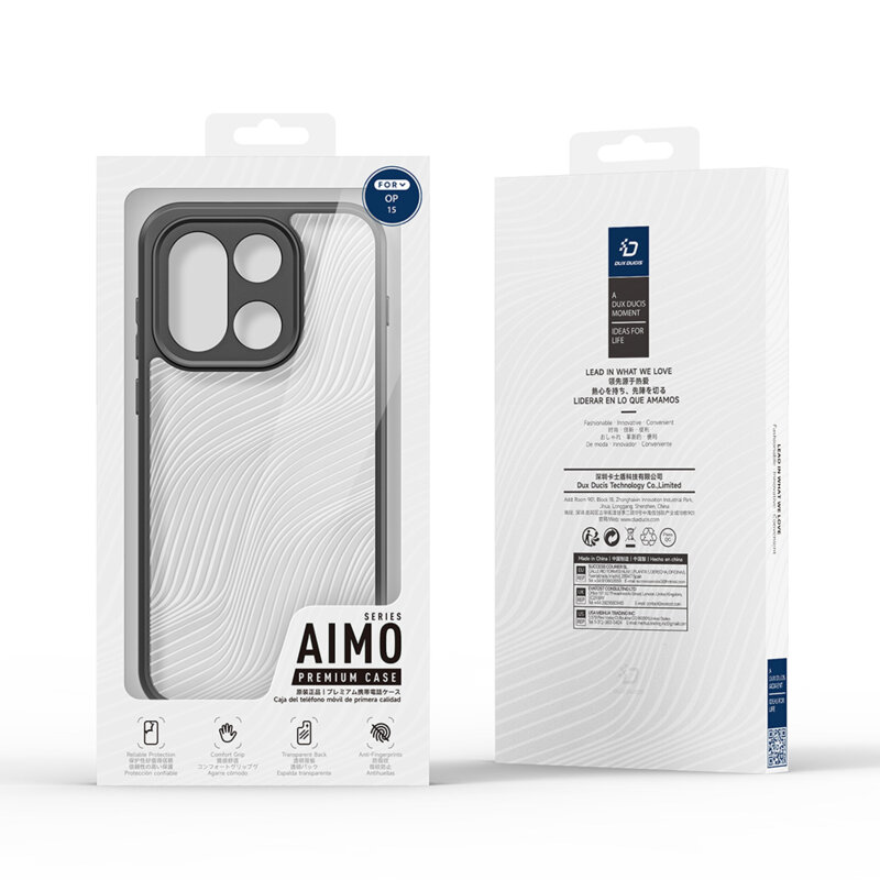 Husa OnePlus 15 Dux Ducis Aimo, negru