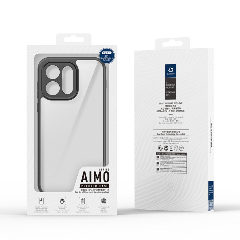 Husa OnePlus Nord 6 Dux Ducis Aimo, negru