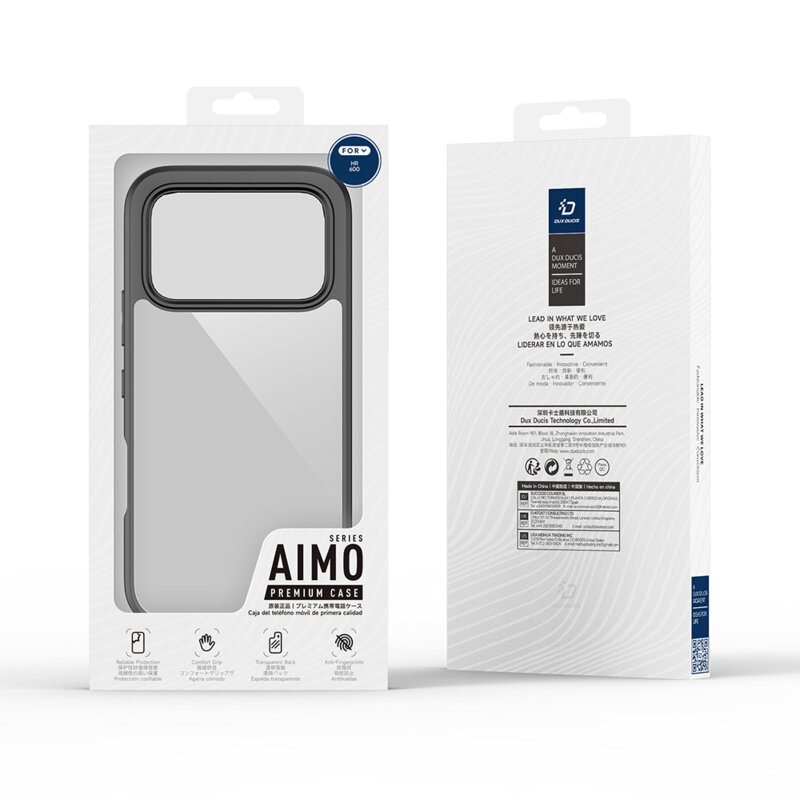Husa Honor 600 Dux Ducis Aimo, negru