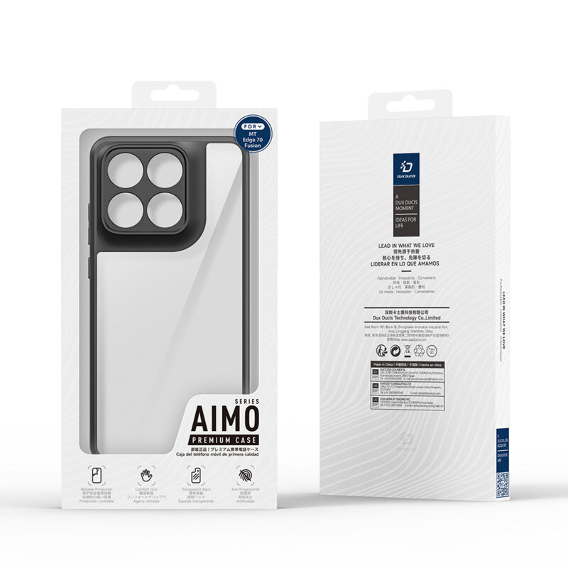 Husa Motorola Edge 70 Fusion Dux Ducis Aimo, negru