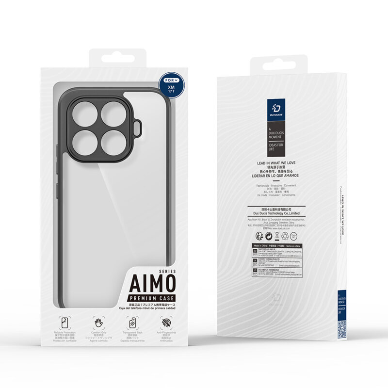 Husa Xiaomi 17T Dux Ducis Aimo, negru