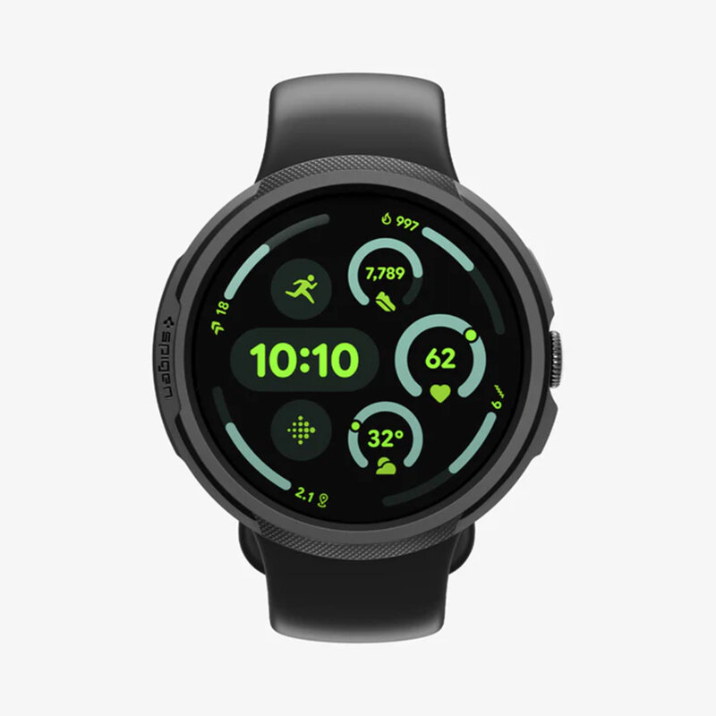 Husa Google Pixel Watch 5 45mm Spigen Liquid Air, negru