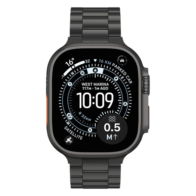 Curea Apple Watch 1 42mm Spigen Modern Fit, Titanium Black