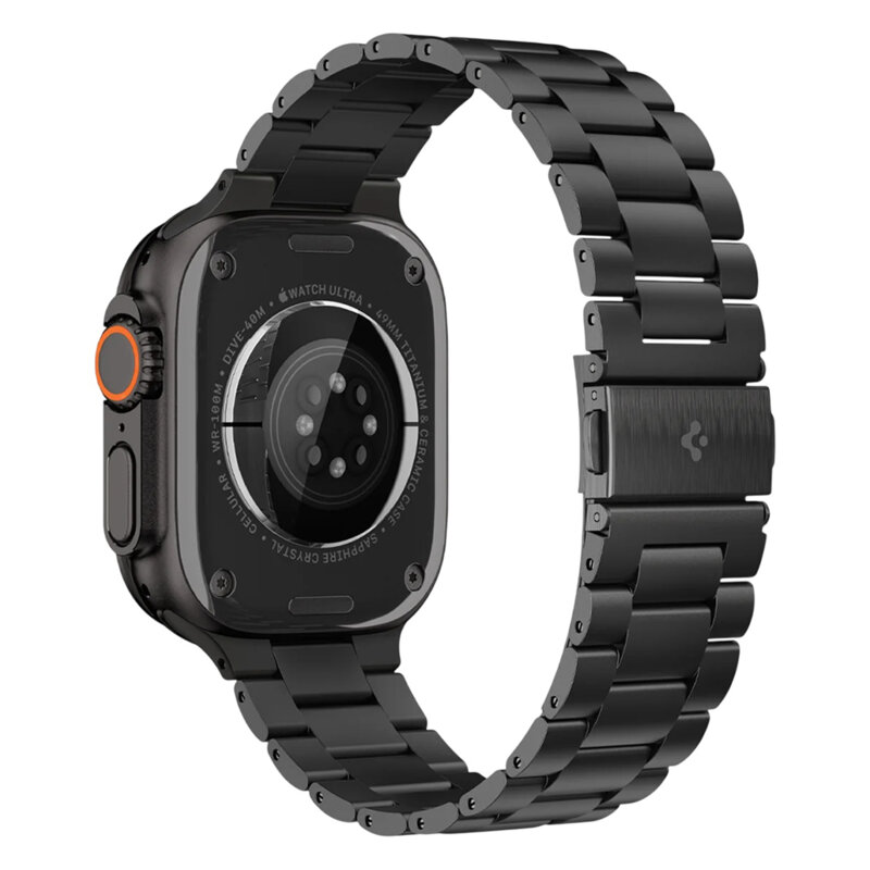 Curea Apple Watch 6 44mm Spigen Modern Fit, Titanium Black