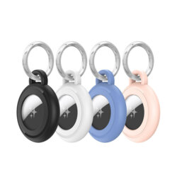 [Pachet 4x] Husa Apple AirTag tip card, waterproof Dux Ducis, multicolor