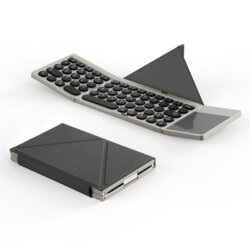 Tastatura pliabila Bluetooth 180mAh, universala Dux Ducis, negru