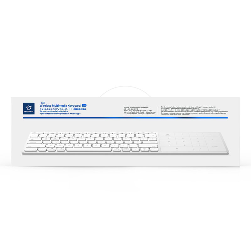 Tastatura universala Bluetooth 500mAh Dux Ducis LK Pro, negru