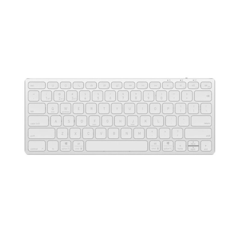 Mini tastatura wireless pentru tableta Type-C, 180mAh Dux Ducis, alb