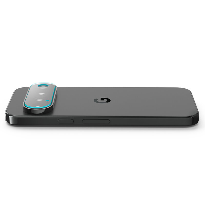 [Pachet 2x] Folie sticla camera Google Pixel 11 Pro XL Spigen Glas.tR Optik EZ Fit Pro, negru