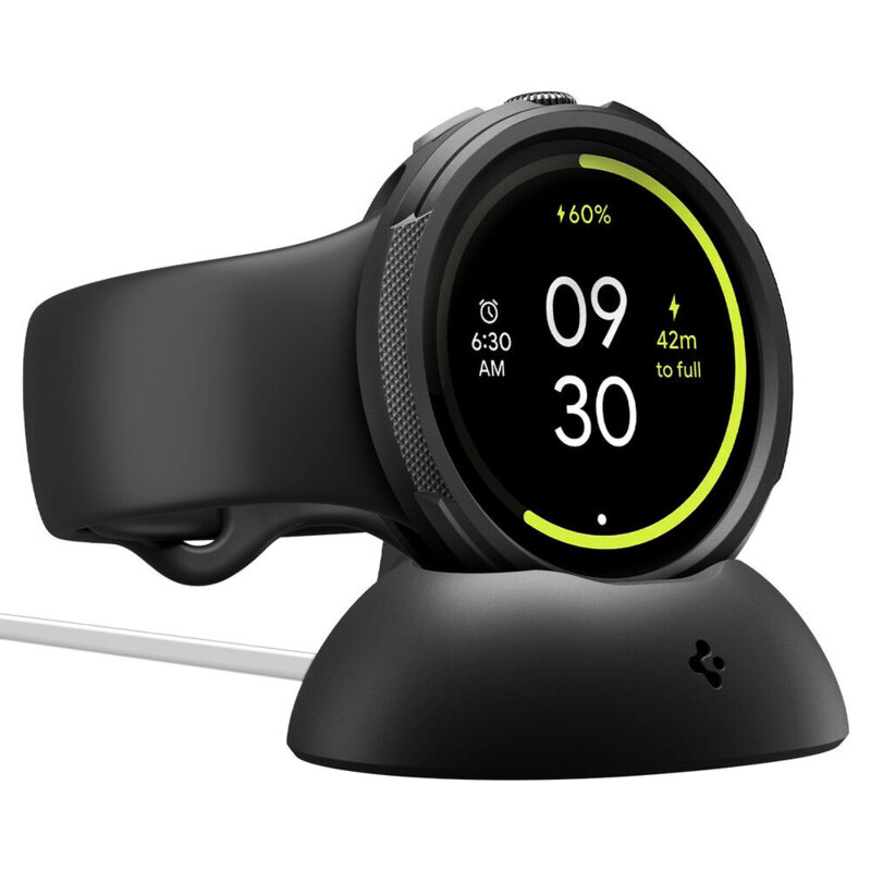 Husa Google Pixel Watch 5 41mm Spigen Liquid Air, negru