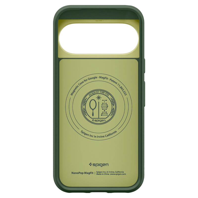 Husa Google Pixel 11 Pro Spigen Caseology Nano Pop MagSafe, verde