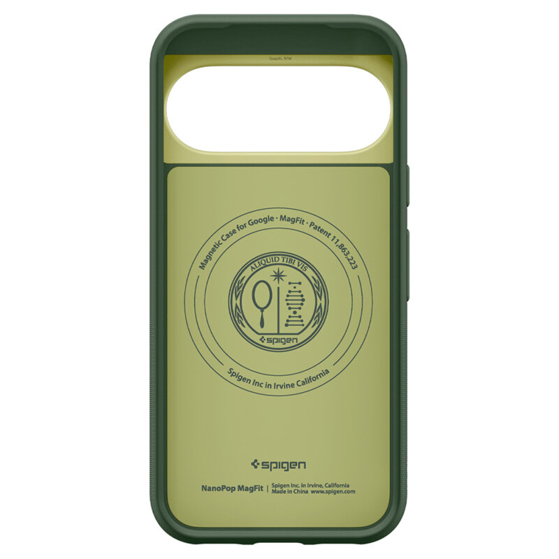 Husa Google Pixel 11 Pro XL Spigen Caseology Nano Pop MagSafe, verde