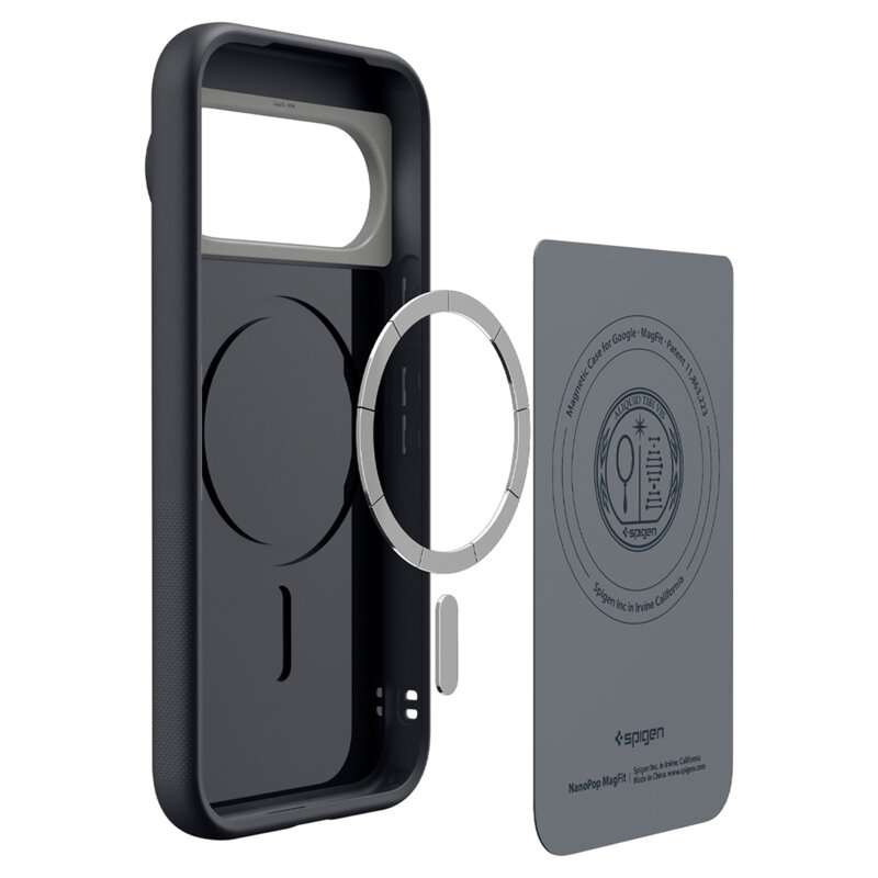 Husa Google Pixel 11 Pro XL Spigen Caseology Nano Pop MagSafe, negru