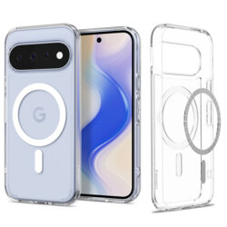 Husa Google Pixel 11 Spigen Ultra Hybrid MagSafe, alb