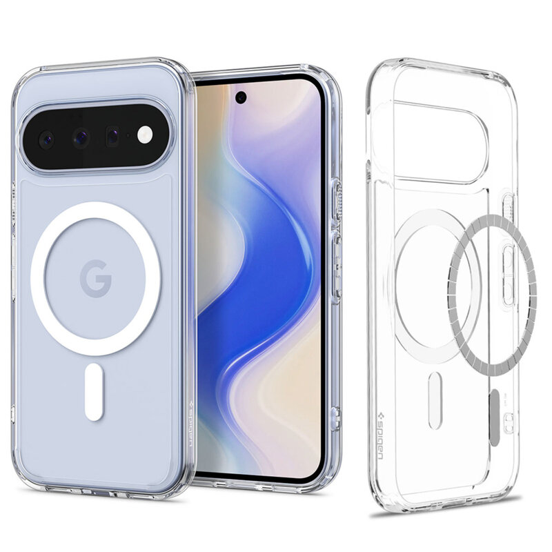 Husa Google Pixel 11 Spigen Ultra Hybrid MagSafe, alb