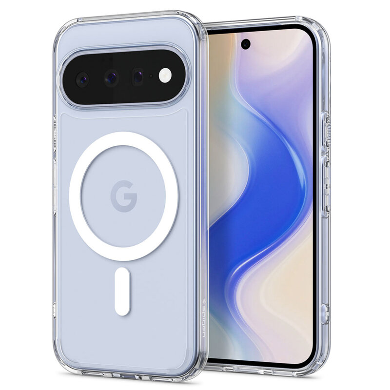 Husa Google Pixel 11 Spigen Ultra Hybrid MagSafe, alb