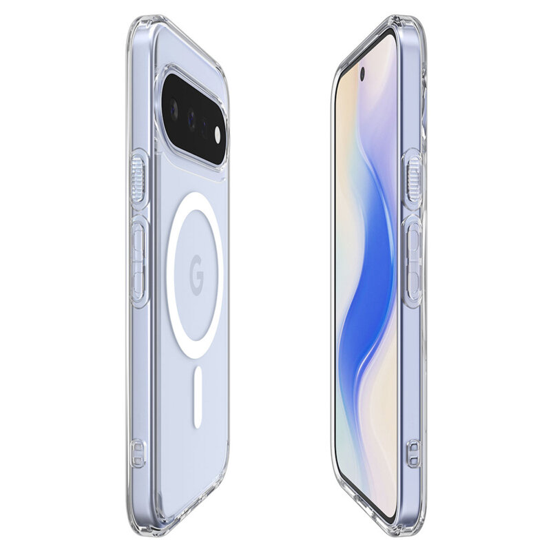 Husa Google Pixel 11 Spigen Ultra Hybrid MagSafe, alb