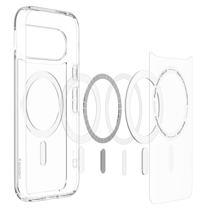 Husa Google Pixel 11 Spigen Ultra Hybrid MagSafe, alb