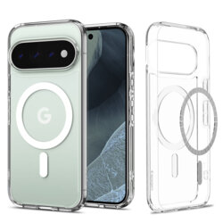 Husa Google Pixel 11 Pro Spigen Ultra Hybrid MagSafe, alb