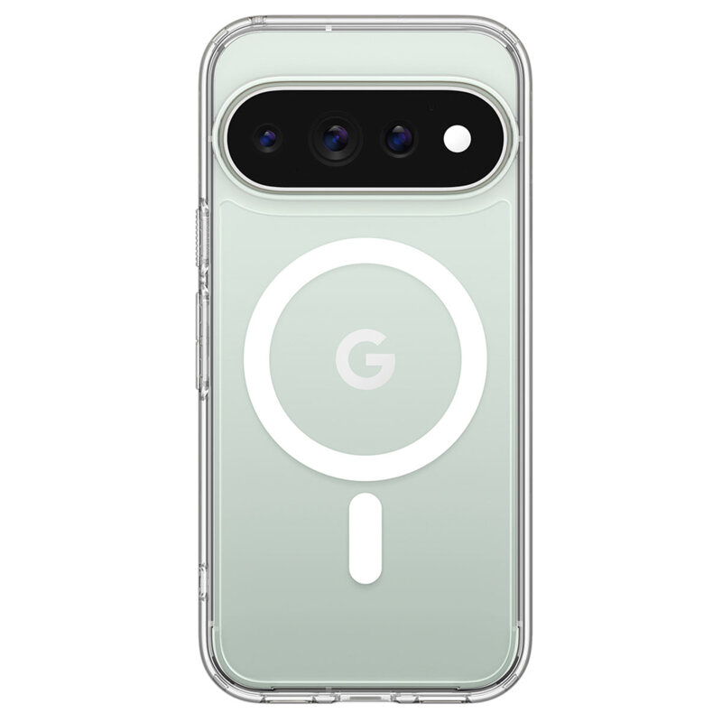 Husa Google Pixel 11 Pro Spigen Ultra Hybrid MagSafe, alb