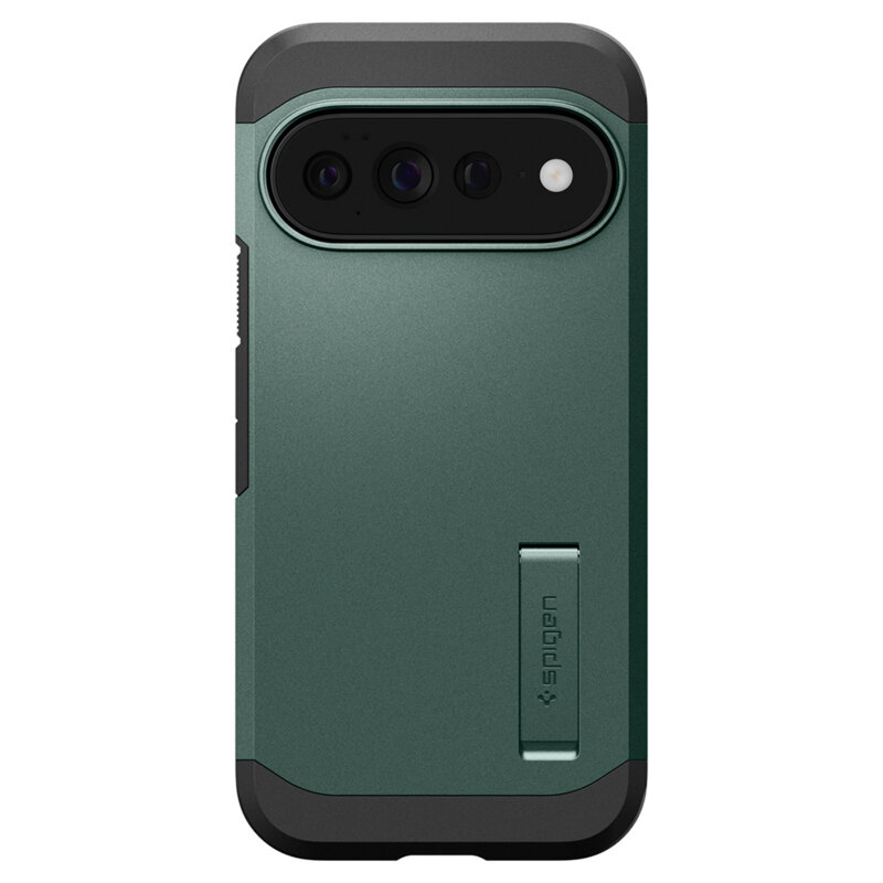 Husa Google Pixel 11 Pro XL Spigen Tough Armor MagSafe, verde