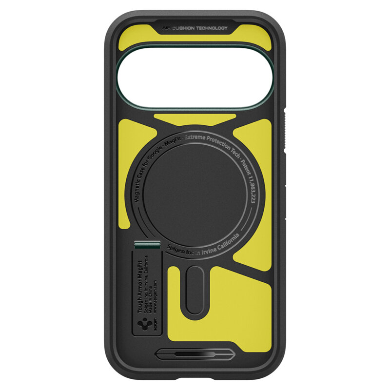 Husa Google Pixel 11 Pro XL Spigen Tough Armor MagSafe, verde