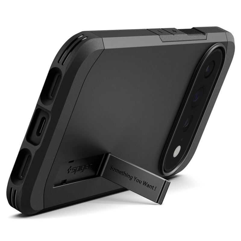 Husa Google Pixel 11 Pro XL Spigen Tough Armor MagSafe, negru