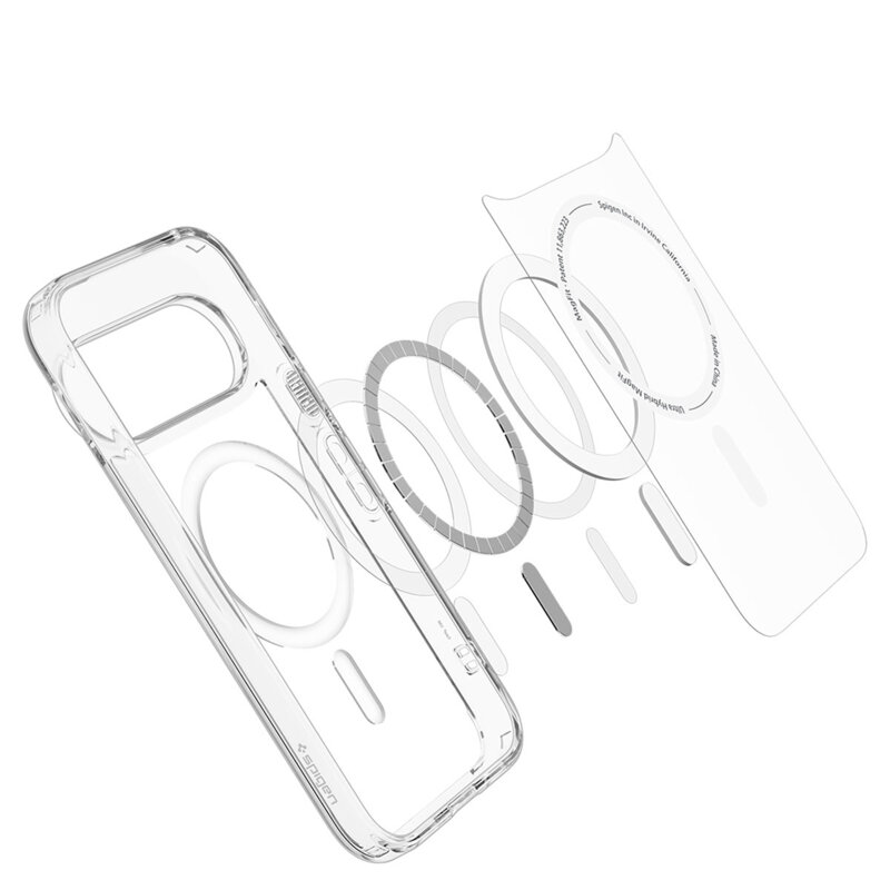 Husa Google Pixel 11 Pro XL Spigen Ultra Hybrid MagSafe, alb