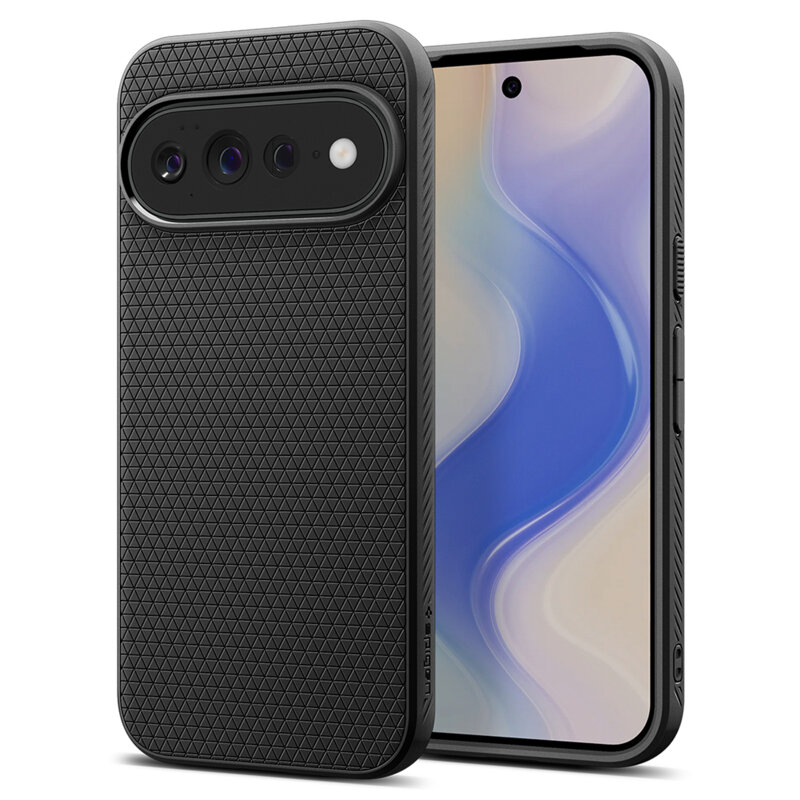 Husa Google Pixel 11 Pro XL Spigen Liquid Air, negru