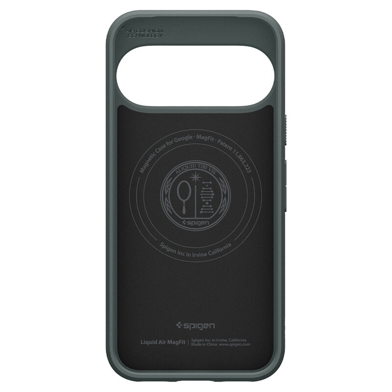 Husa Google Pixel 11 Pro XL Spigen Liquid Air MagSafe, verde