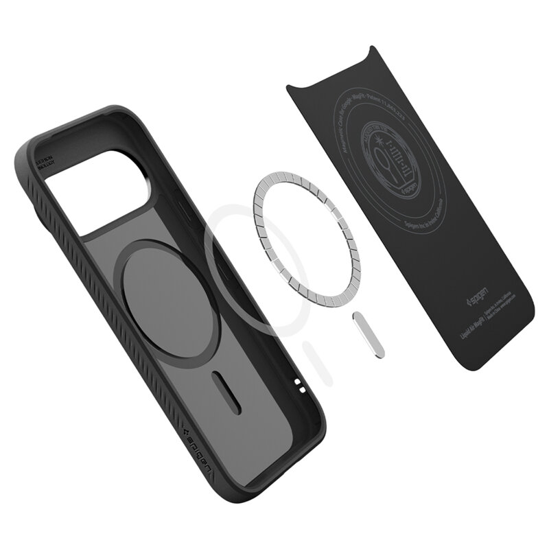 Husa Google Pixel 11 Pro XL Spigen Liquid Air MagSafe, negru