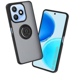 Husa Honor X8d Techsuit Glinth cu inel suport stand magnetic, negru