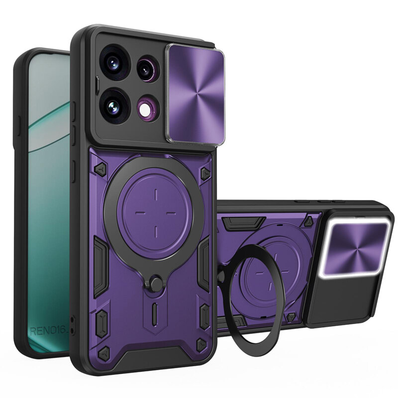 Husa Oppo Reno16 F Techsuit CamGuard Pro, mov